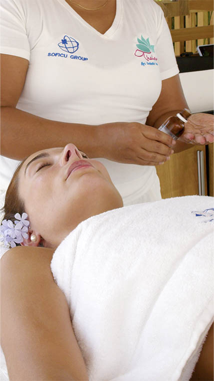 تدليك الأحجار الساخنة